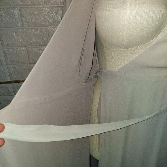 Preowned Standards & Practices Wrap Around Maxi Dress Size M - Picture 7 of 9